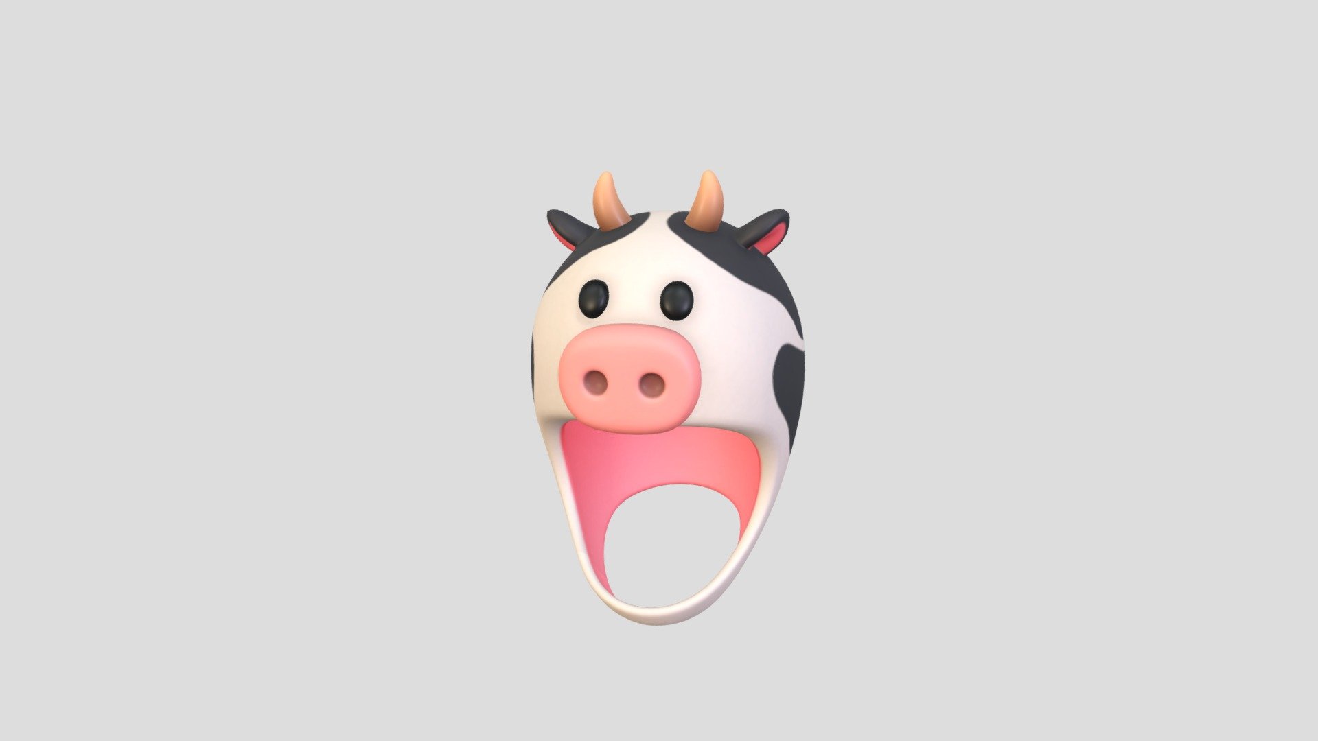 Cow Hat 3d model.      
    


File Format      
 
- 3ds max 2021  
 
- FBX  
 
- OBJ  
    


Clean topology    

No Rig                          

Non-overlapping unwrapped UVs        
 


PNG texture               

2048x2048                


- Base Color                        

- Normal                            

- Roughness                         



1,680 polygons                          

1,719 vertexs                          
