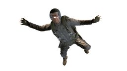 Military / Marine / Paratrooper Rigged Character body, armor, marine, para, blackhawk, soldier, army, pilot, camo, assasin, seal, backpack, parachute, swat, sas, mercenary, paratrooper, military, navy