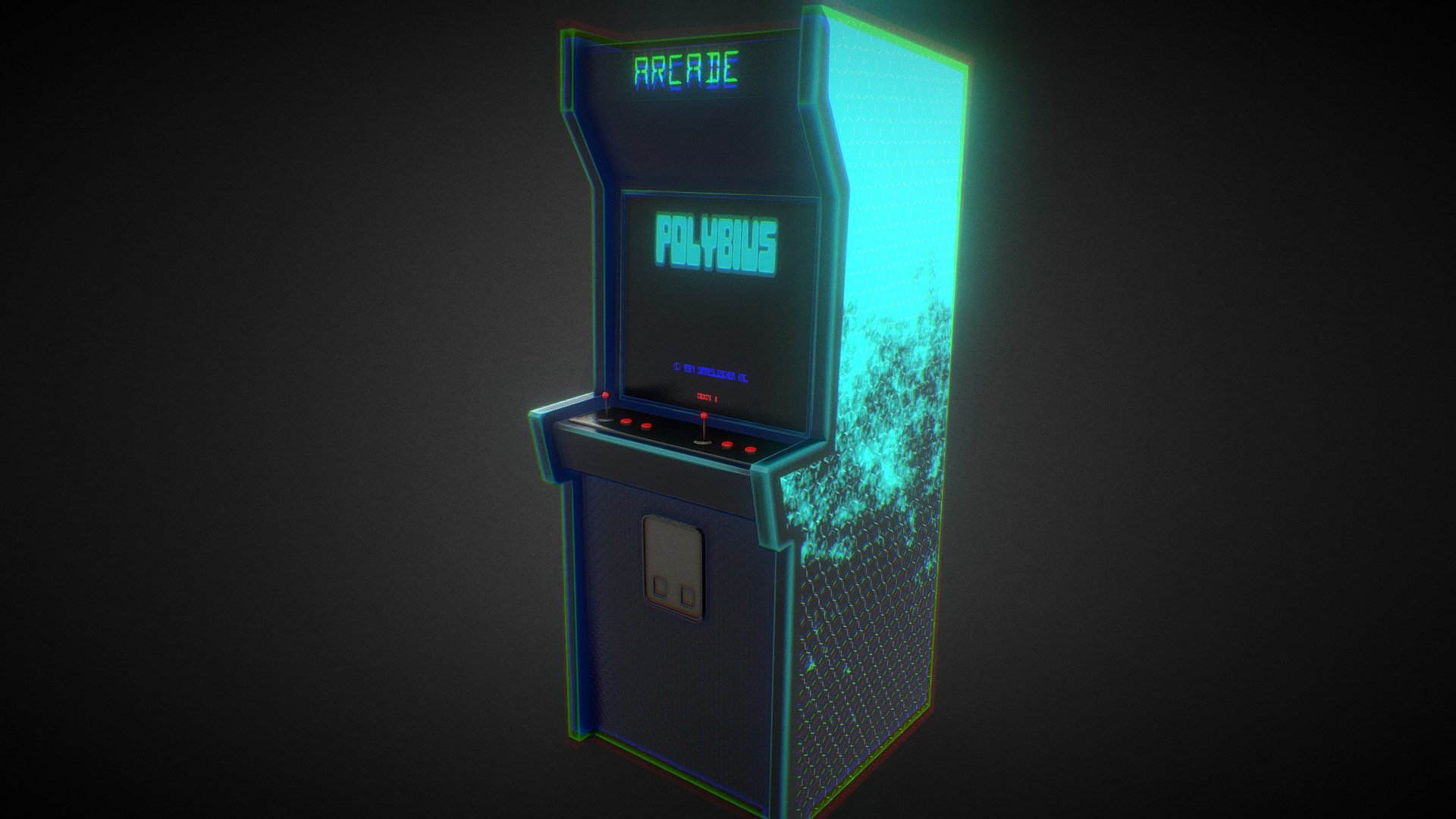 Another Lowpoly Arcade Machine Stylized!!!!!!!!!!!!

Check my portfolio https://www.artstation.com/jgispert