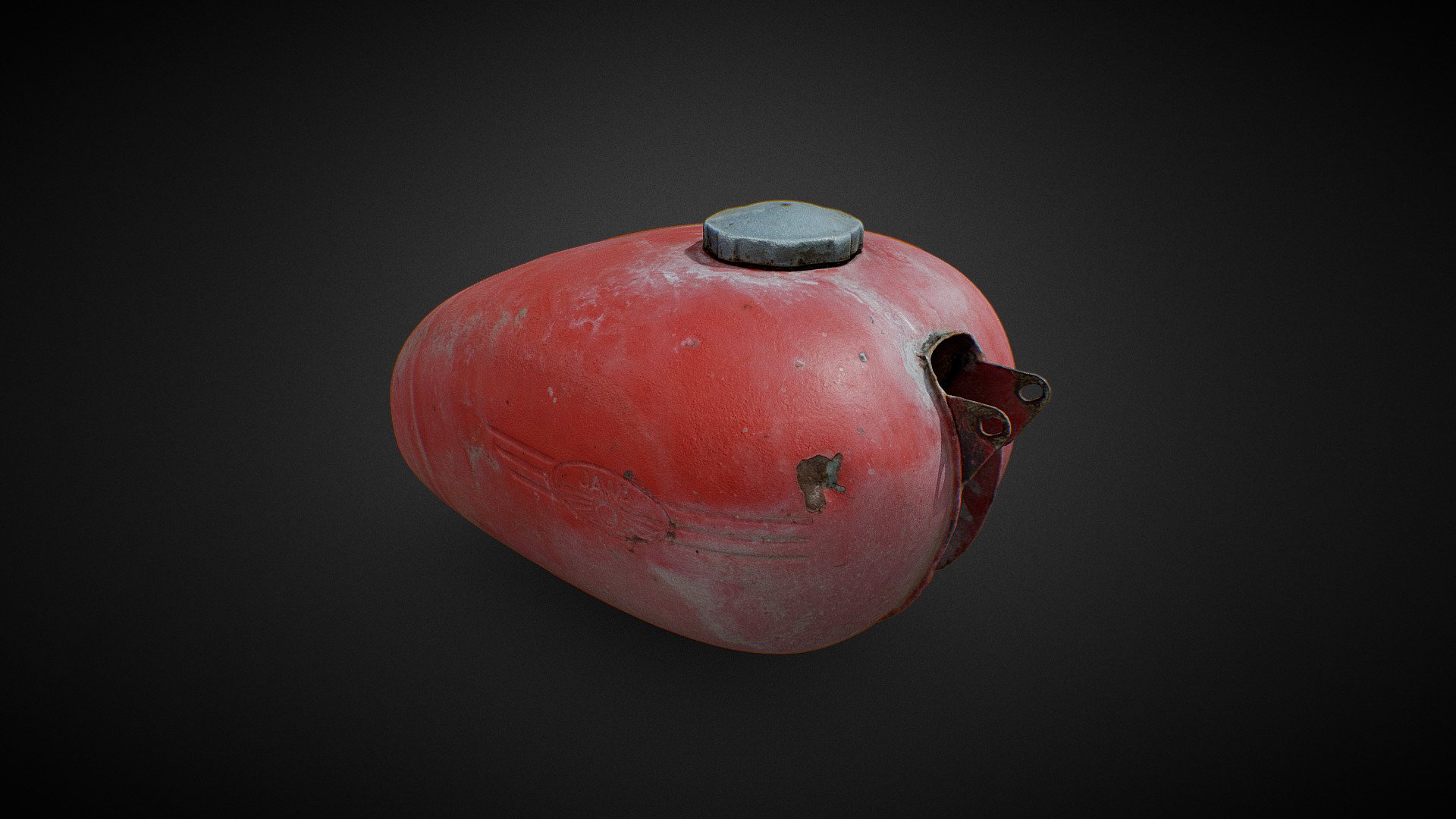 Photogrammetry Tank Motorbike 3D Scan Lowpoly Model
4K textures
