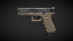 G18 police, rifle, soldier, pistols, unreal, rig, 9x18, pistol, marmoset, game-ready, unrealengine4, blender3dmodel, g17, g18, g19, deffence, rifle-gun, 9x18mm, 9x19mm, militaryweapon, substancepainter, weapon, unity, low-poly, game, weapons, blender, lowpoly, military, gun, war, blender-cycles, rigged, highpoly, guns, gameready, g18c, unrealengine5, marmosettoolbag4, g19gen3, rifle-weapon