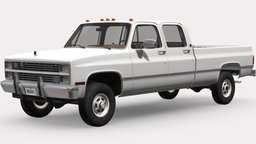 GENERIC 4WD PICKUP TRUCK 5 truck, vintage, 4x4, 4wd, offroad, allterrain, pickuptruck