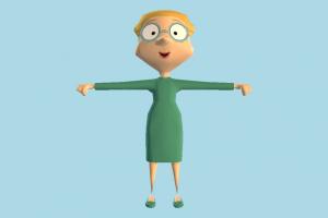 Irma Gobb Mr-Bean, bean, Mr.Bean, cartoon-character, characters, toony, cartoon