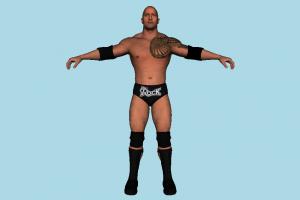 The Rock wwe, wwf, wcw, wrestler, man, male, hero, people, human, character