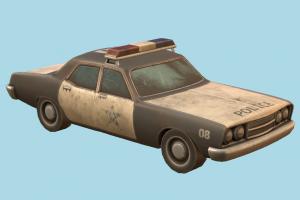 Old Police Car police-car, abandoned, police, car, derelict, automobile, sedan, retro, rusty, american, cop, 1960, old, squad, vehicle, carriage, transport