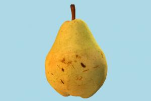 Bartlett Pear fruit, vegetable, food, green, fresh