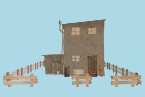 House cottage, country, house, home, farm, cartoon