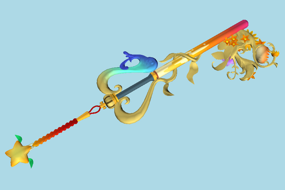 Kingdom Hearts 3 - Destinys Embrace 3d model