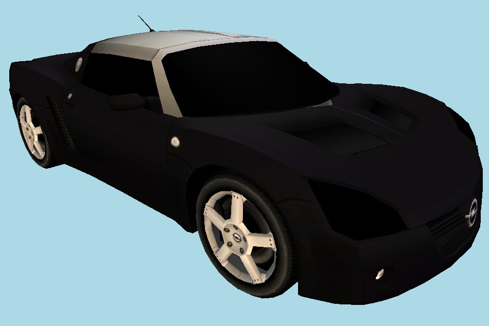 Opel Speedster Car 3d model