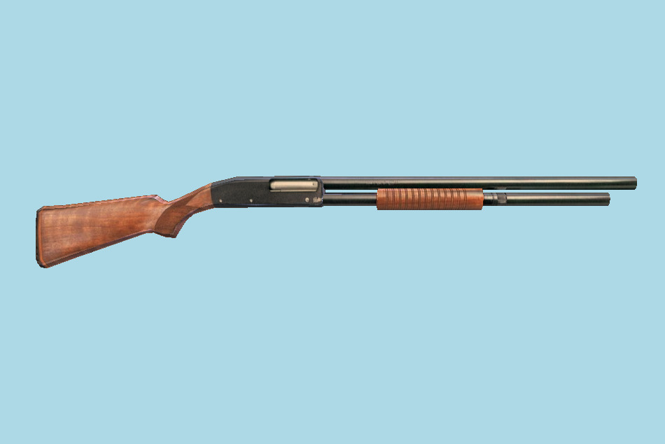 Shotgun 3d model