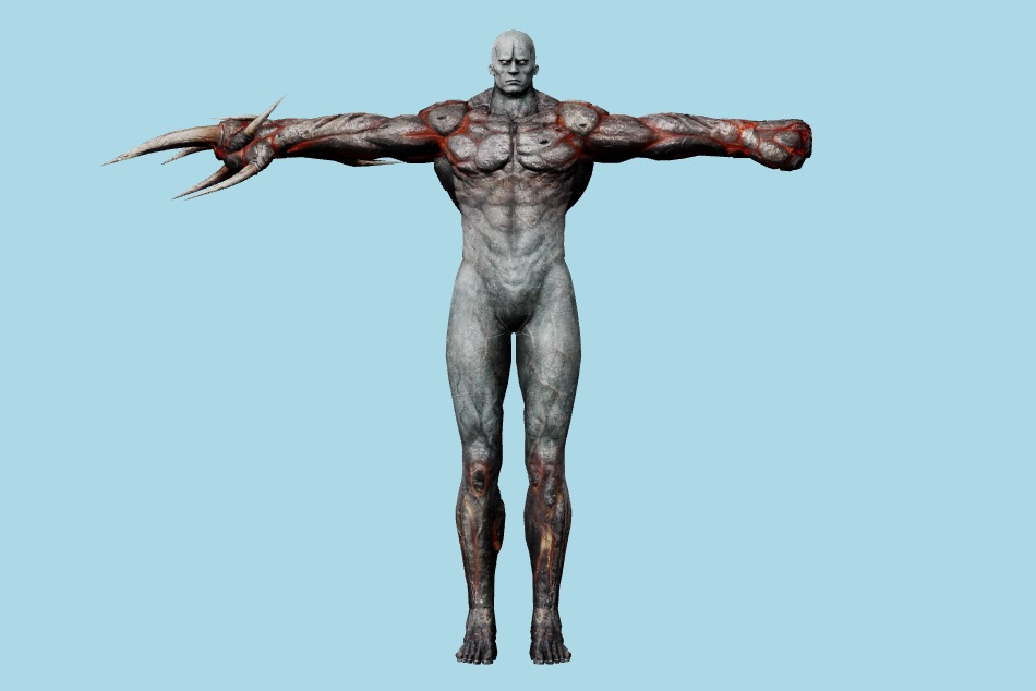 Resident Evil: Chronicles - RE Tyrant 1 3d model