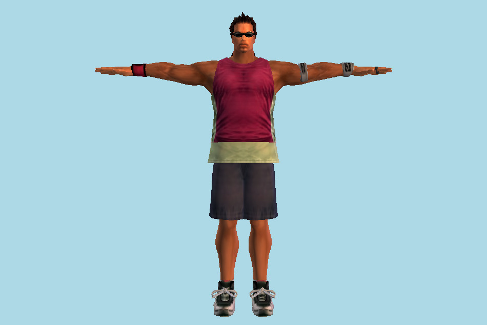 Tekken Eddy Tag Tournament 3d model