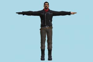 Tekken 7 Negan Tekken, man, male, people, human, character