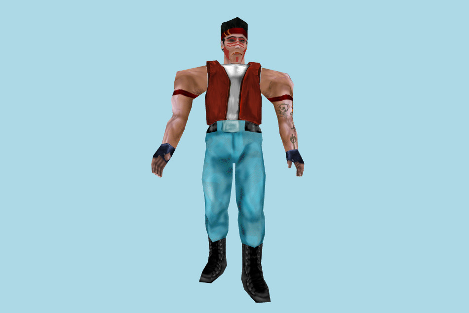 Bloodwolf Animal HL MDL 3d model