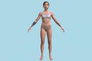 Ellie Underwear tlou2, ellie, the_last_of_us, tlou, bikini, , underwear, girl, female, woman, lady, people, human, character, teen, teenager, cute