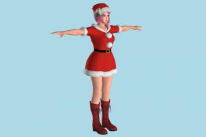 Santa Claus Girl Santa-Girl