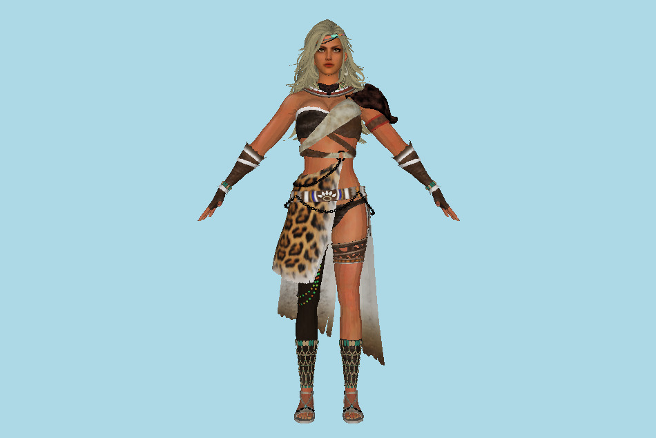 Dynasty Warriors 9 - Zhurong 3d model