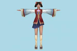 Daqiao Dynasty-Warriors, girl, female, woman, people, human, character