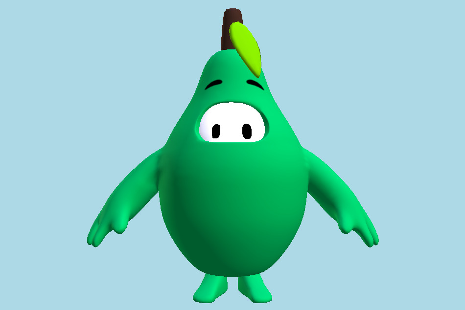 Fall Guys 3d model