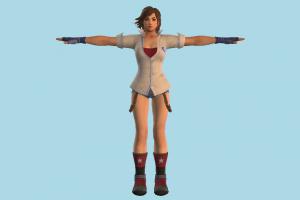 Tekken 7 Asuka Tekken, woman, girl, lady, female, people, human, character
