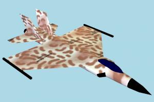 Warplane warplane, military-plane, aircraft, airplane, plane, fighter, combat, military, craft, air, vessel, lowpoly