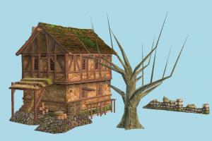 House house, farm, barn, town, country, wood, wooden, village, home, building, build, residence, domicile, structure