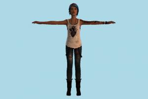 Chloe Price Girl girl, female, woman, people, human, character, cute, , child, kid