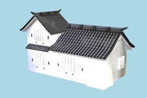 House castle, japanese, house, chinese, home, building, build, residence, domicile, structure