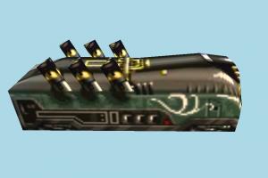 Engine Very Lowpoly engine, train, low-poly, machine