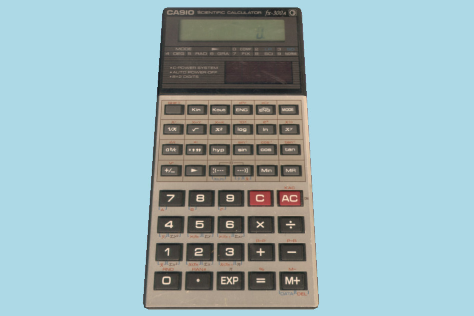 Calculator 3d model