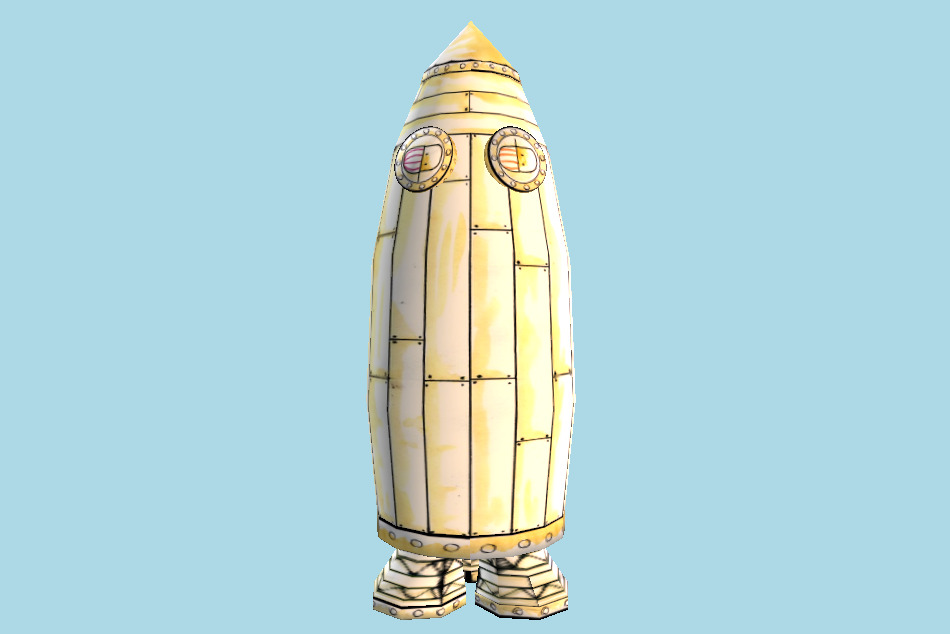 Parish Brothers Ship 3d model