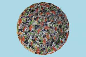 Pizza pizza, food, foods, cook, lowpoly
