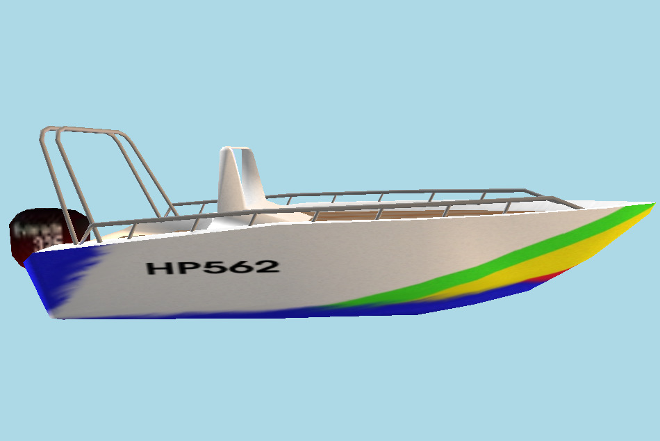 Yacht 3d model
