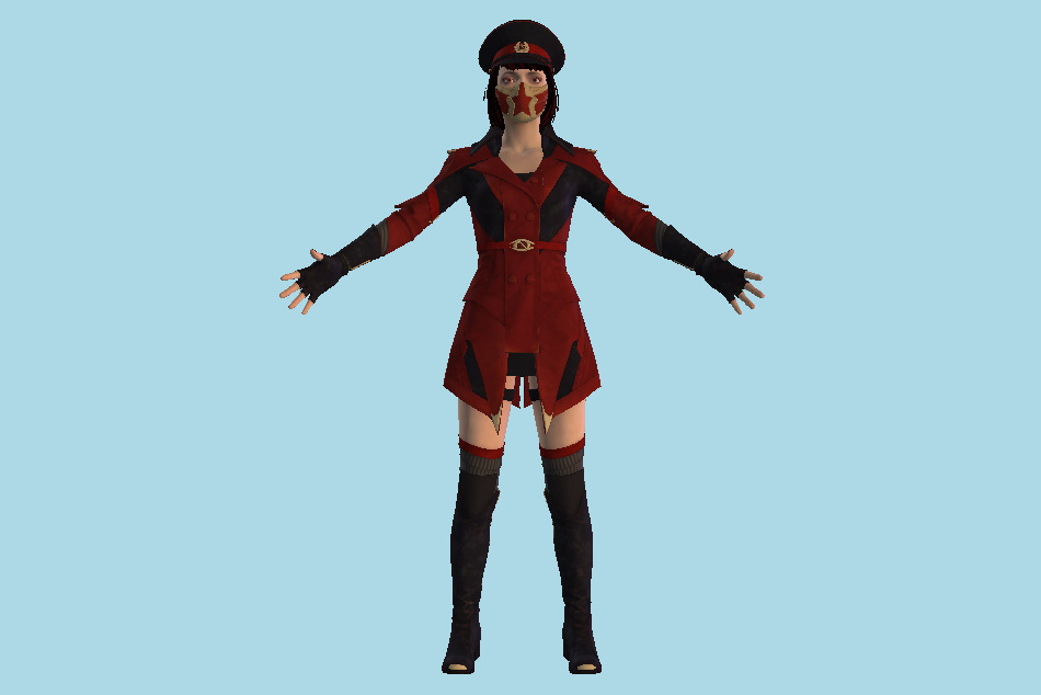 Mortal Kombat MK11 Skarlet Kold War 3d model