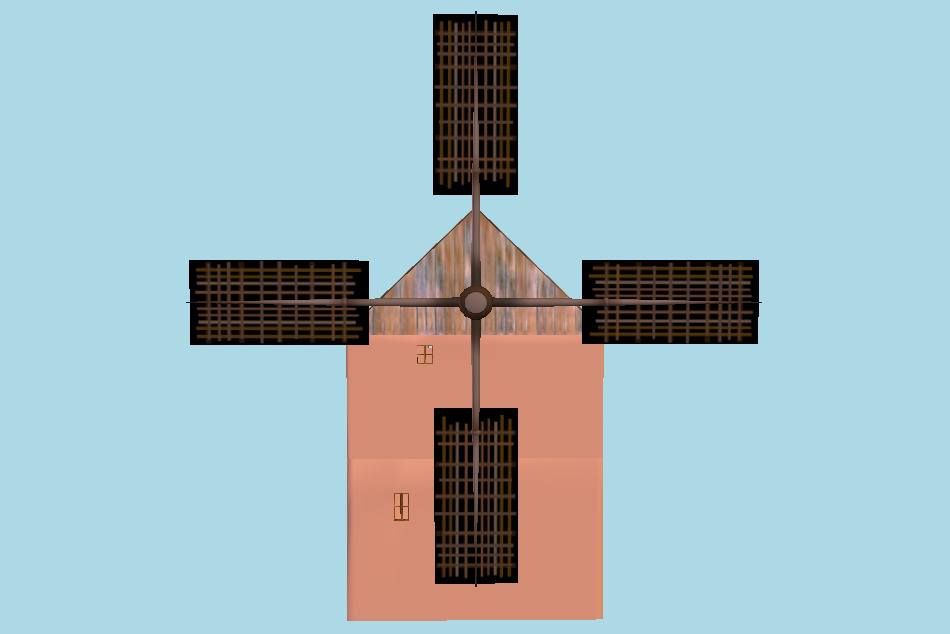 Old Mill 3d model