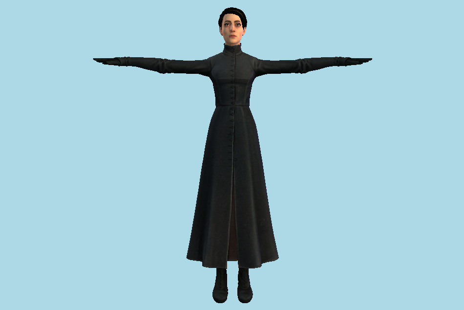Pathologic 2 Aglaya Lilich Woman 3d model