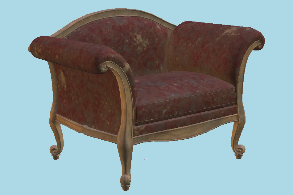 Armchair 3d model