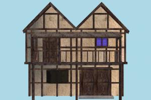 House house, home, building, medieval, build, apartment, flat, residence, domicile, structure