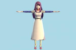 Rize cartoon-character, Tokyo-Ghoul, girl, woman, female, people, human, cartoon, toony, character