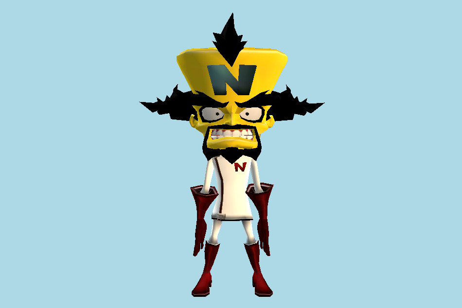 Crash Twinsanity Neo - Cortex 3d model