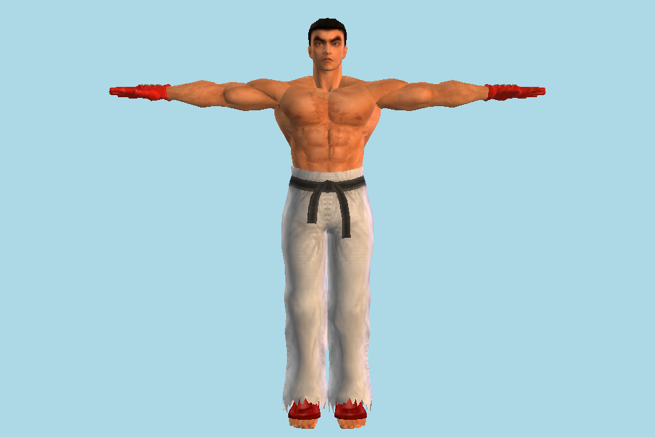 Tekken Kazuya Tag Tournament 3d model