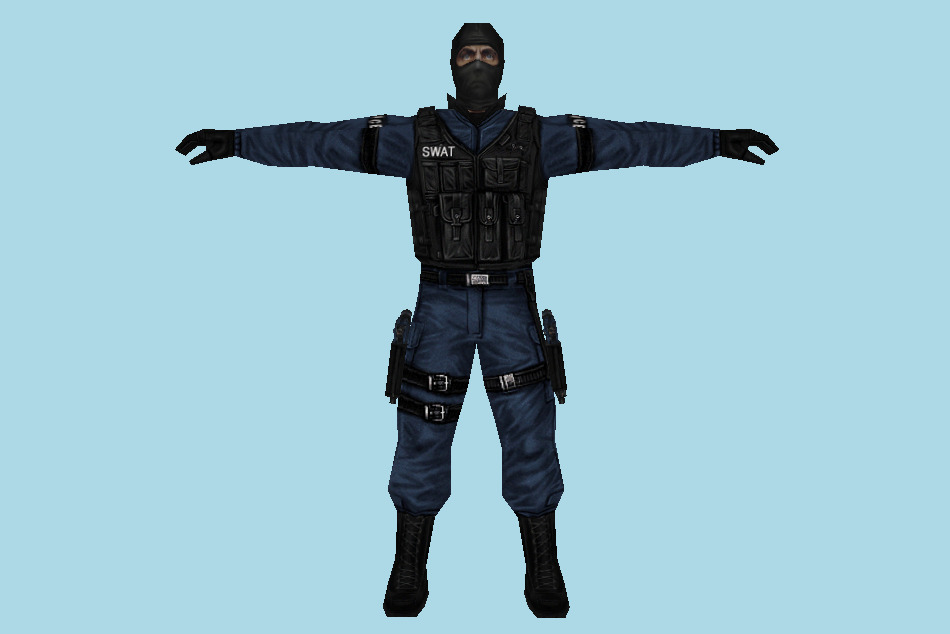 Soilder 3d model