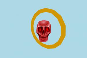 Skull Ring mdl, hlmdl, halflife, animated, horror
