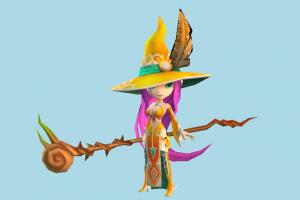 Witch witch, girl, female, people, human, character, cartoon