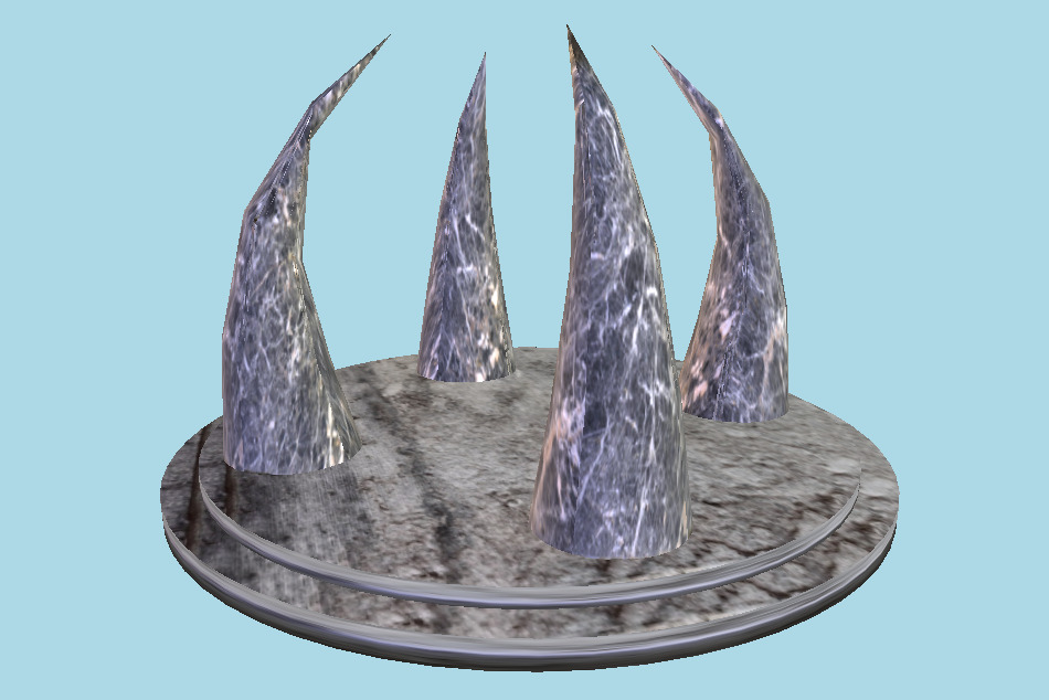 Small Temple or Portal 3d model