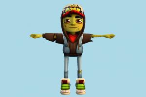 Zombie Jake zombie, character, human, people, child, boy, kid, children, man, nerd, male