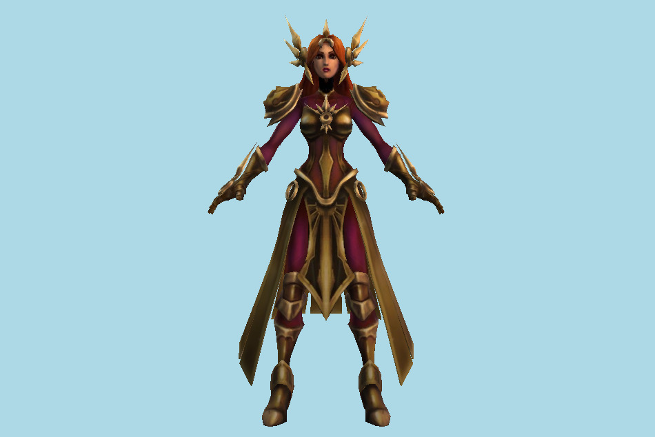 Queen of Cancelot 3d model