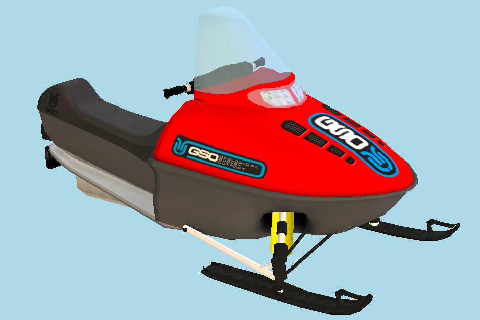 Doctor Who: The Adventure Games Skidoo Jet Ski 3d model