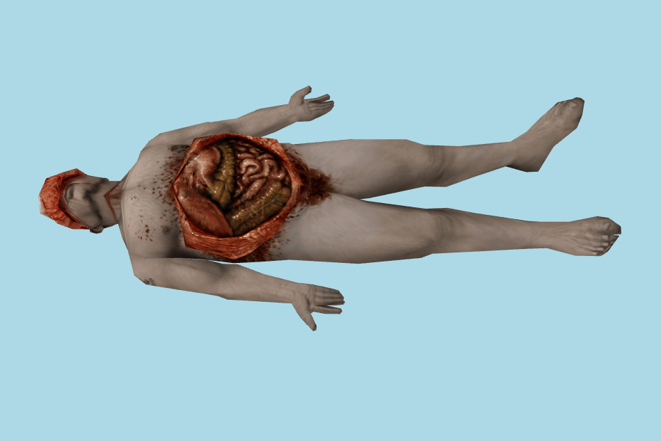 Cadaver HL MDL 3d model