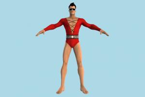 Plastic-Man man, male, people, human, character, cartoon